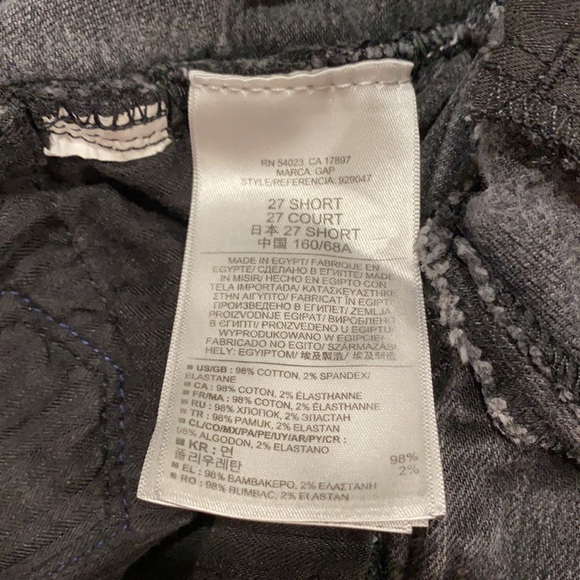 Gap light washed black jeans - Picture 5 of 5